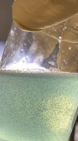 By Valenti Organics Hyaluronic Acid Serum in the Making