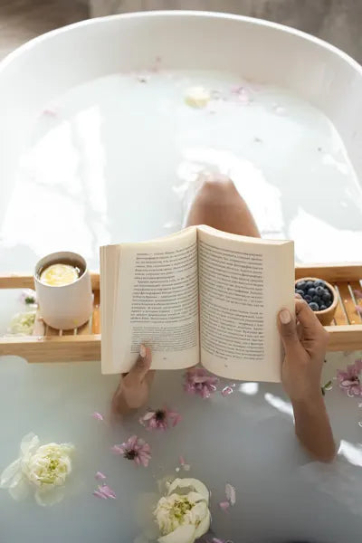 Campi di Lavanda Francesi Sali da Bagno al Latte