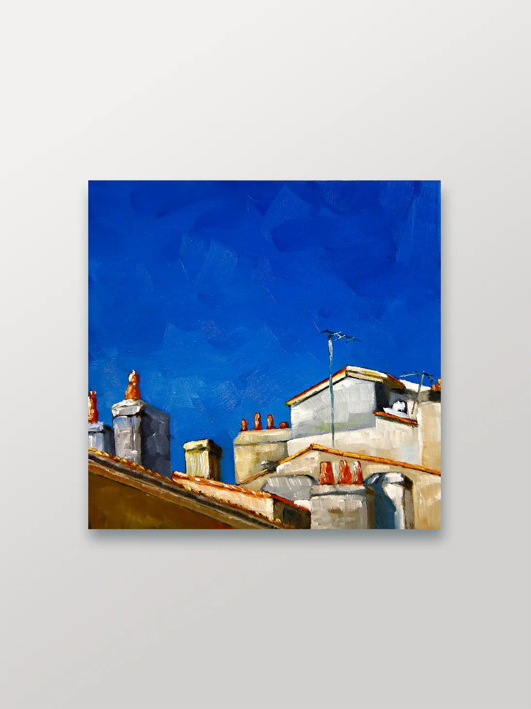 Rooftops in Bordeaux, France
